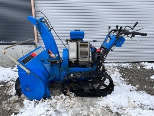 除雪機！YAMAHA YT1090 エンジン始動、動作ok!