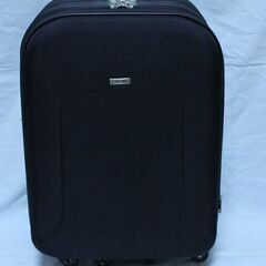 USSARO　布製　スーツケース　黒色　大型　4泊5日程度