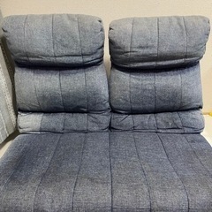【～12/22まで】ニトリ 独立リクライニングソファ座椅子ツイン