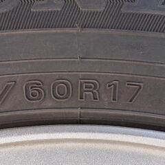 アルファード アルミホイールスタッドレス4本セット 215/60/17