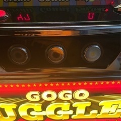 GOGO ジャグラー コイン不要機つき パチスロ実機】北電子☆ゴーゴー