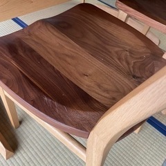 イバタインテリア　4人掛けダイニングセット　飛騨家具