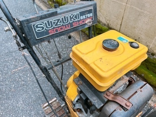 除雪機 SUZUKI SS755 snow shoot 要整備 【実働 除雪機 出品中】