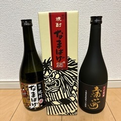 地酒焼酎2本セット（秋田、茨城土浦）