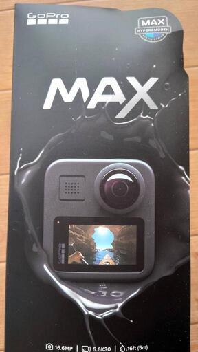 GoPro  Max　(バッテリー汎用品有り)(液晶保護フィルム新品オマケ付き)