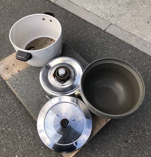 □中古品 リンナイガス炊飯器 LPガス RR-20SF2 20号 プロパンガス 2