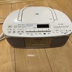 TOSHIBA CDラジオカセットレコーダー