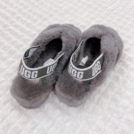 新品 ugg アグ ファブイヤー FAB YEAR サイズ6 23cm グレー ファブ
