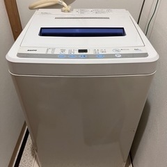 【年末まで】洗濯機6kg