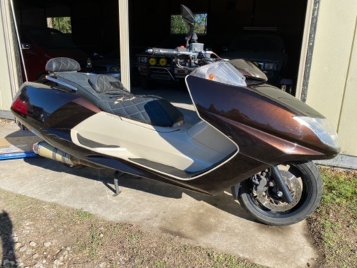 ヤマハ YAMAHA マグザム MAXAM（CP250）SG21J ブラウン 奇跡の2万km代