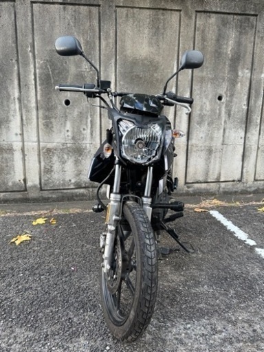 【事故車】ヤマハ　フェザー125 YS125
