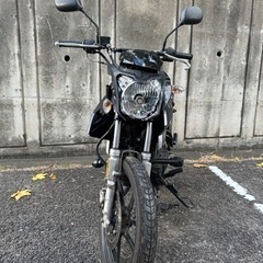 【事故車】ヤマハ　フェザー125 YS125