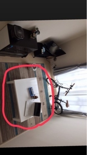 ホワイト　こたつ付き