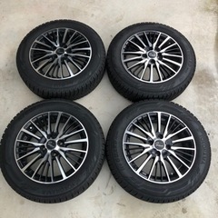【受渡し先決まりました】バリ山スタッドレスホイール4本セットYOKOHAMA iceGUARD iG60 175/65R15