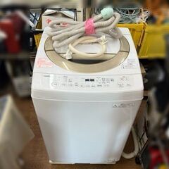 東芝 全自動洗濯機 8kg 2015年製 AW-8D3M USE...