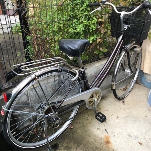 27インチ　5ギア自転車