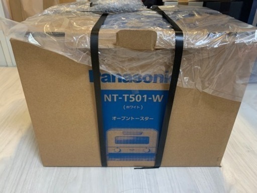 新品 パナソニック オーブントースター NT-T501-W