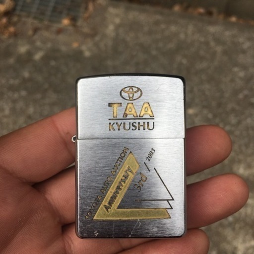 廃盤品希少TAAKUSHI2003トヨタ記念ジッポ