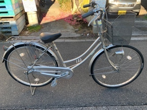 自転車】Duniop 700×350インチ 12×6ギア ライト無し リサイクル