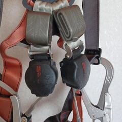 藤井電工フルハーネス巻き取り式ダブルランヤード