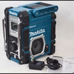中古 マキタ 現場ラジオ MR108 Bluetooth ACアダプター付