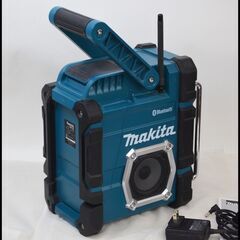 中古 マキタ 現場ラジオ MR108 Bluetooth ACアダプター付