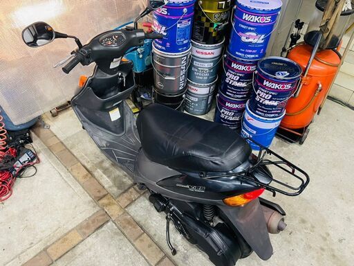 ☆実動！アドレスV125 K9 前後タイヤ新品！ 千葉 木更津から ローンOK