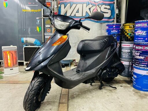 ★実動！アドレスV125 K9 前後タイヤ新品！ 千葉 木更津から ローンOK！ 配送OK！ 通勤 通学 125cc★