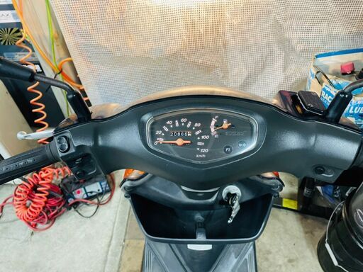 ☆実動！アドレスV125 K9 前後タイヤ新品！ 千葉 木更津から ローンOK