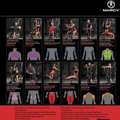 マーシー 150lbs（68kg）スタック マルチホームジム　MWM-7119　C2212374