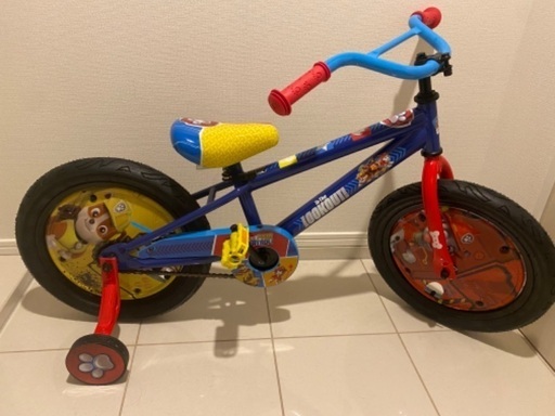 パウパトロール　paw patrol 16インチ　自転車