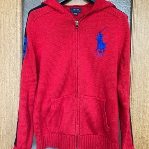 新品　ラルフローレン　パーカーニット