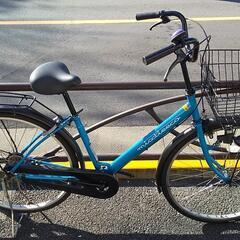 ◆26インチ・リユース・リサイクル自転車・ブルー