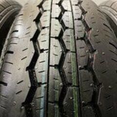 新車外し 2022年製 BS ECOPIA RD613 195/80R15 107/105N LT 15インチ 夏タイヤ 4本 ハイエース キャラバン等　(JR354) クレジットカード QRコード決済可能