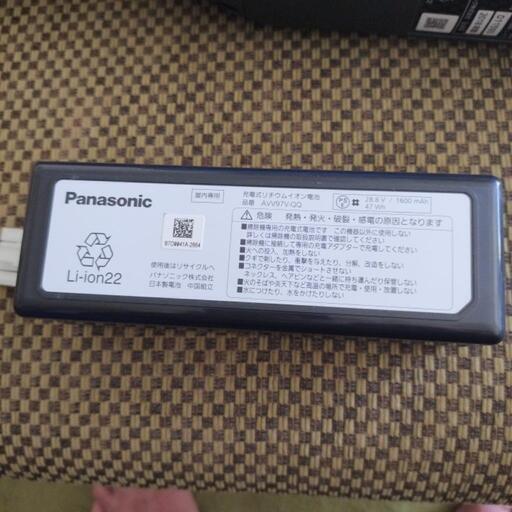 panasonic掃除機用純正バッテリー