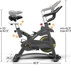 エアロバイク フィットネスバイク トレーニング器具 美品