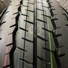 新車外し 2022年製 DUNLOP SP175N 195/80R15 107/105N LT 15インチ 夏タイヤ 4本 キャラバン ハイエース等　(JR376)クレジットカード QRコード決済可能