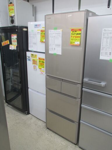 ID:G60215917　日立　５ドア冷凍冷蔵庫４０１L