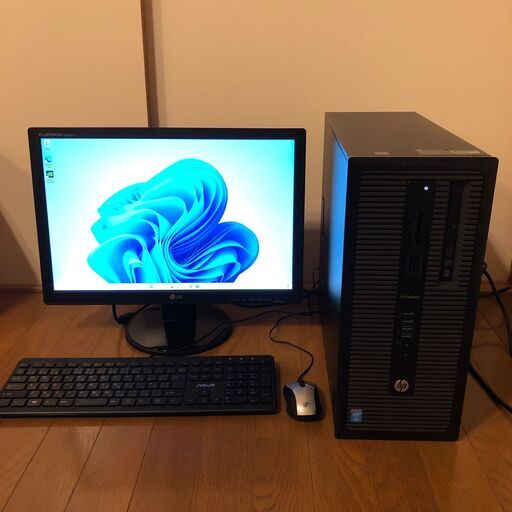ゲーミングパソコン/GeForce GTX1650/Core i5 4590/メモリ16GB/SSD240GB/Win11 液晶モニター＋キーボード＋マウスセット