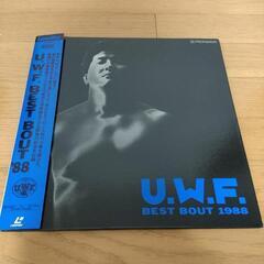 レーザーディスク UWFベストバウト '88 '89 '90