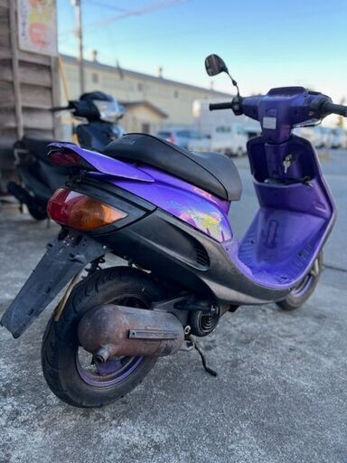 実働 YAMAHA スーパージョグZR バッテリー新品！ エンジンオイル新品