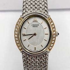 CREDOR 12Pダイヤ クォーツ レディース 腕時計 SEIKO セイコー CREDOR クレドール レディース クォーツ 腕時計