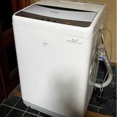 洗濯機　Panasonic  NA-F50B1 19(月)まで