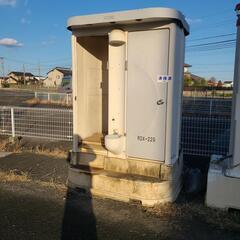 仮設トイレ値引きします🉐10000円