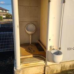 仮設トイレ値引きします🉐10000円