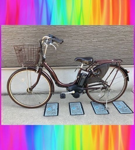 バッテリーほぼ新品！8.7Ah　ヤマハ　パスナチュラ　26インチ　 電動自転車　電動アシスト自転車　12165