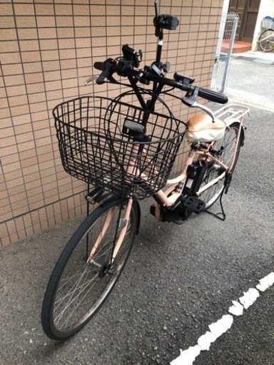 可愛いピンクのアシスト自転車♡値下げ