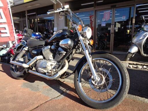 NO.4581　ＸＶ２５０ビラーゴ　空冷Ｖツイン２５０ｃｃ　アップハンドル　ブラック　☆彡