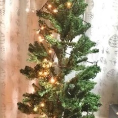 豪華！クリスマスツリー 180cm イルミネーションライト付き