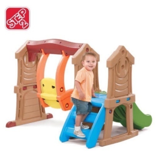 STEP2  遊具 ブランコ & すべり台 中古品